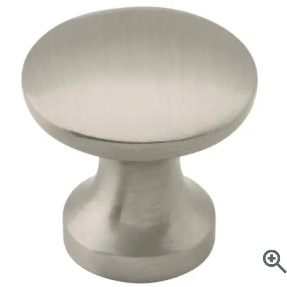 10-Pack Satin Nickel Round 1" MIA Knob Cabinet Knobs Pulls | SATIN NICKEL |NEW